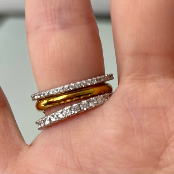 Elegant Gold and Silver Tone Stacked Ring
NWOT - Picture 4 of 4